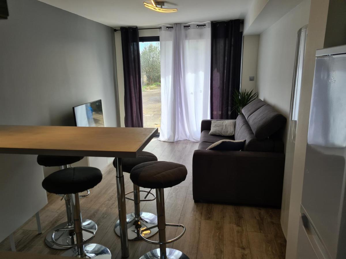 Spacieux Studio Dans Le Beaujolais Saint-Georges-de-Reneins Dış mekan fotoğraf