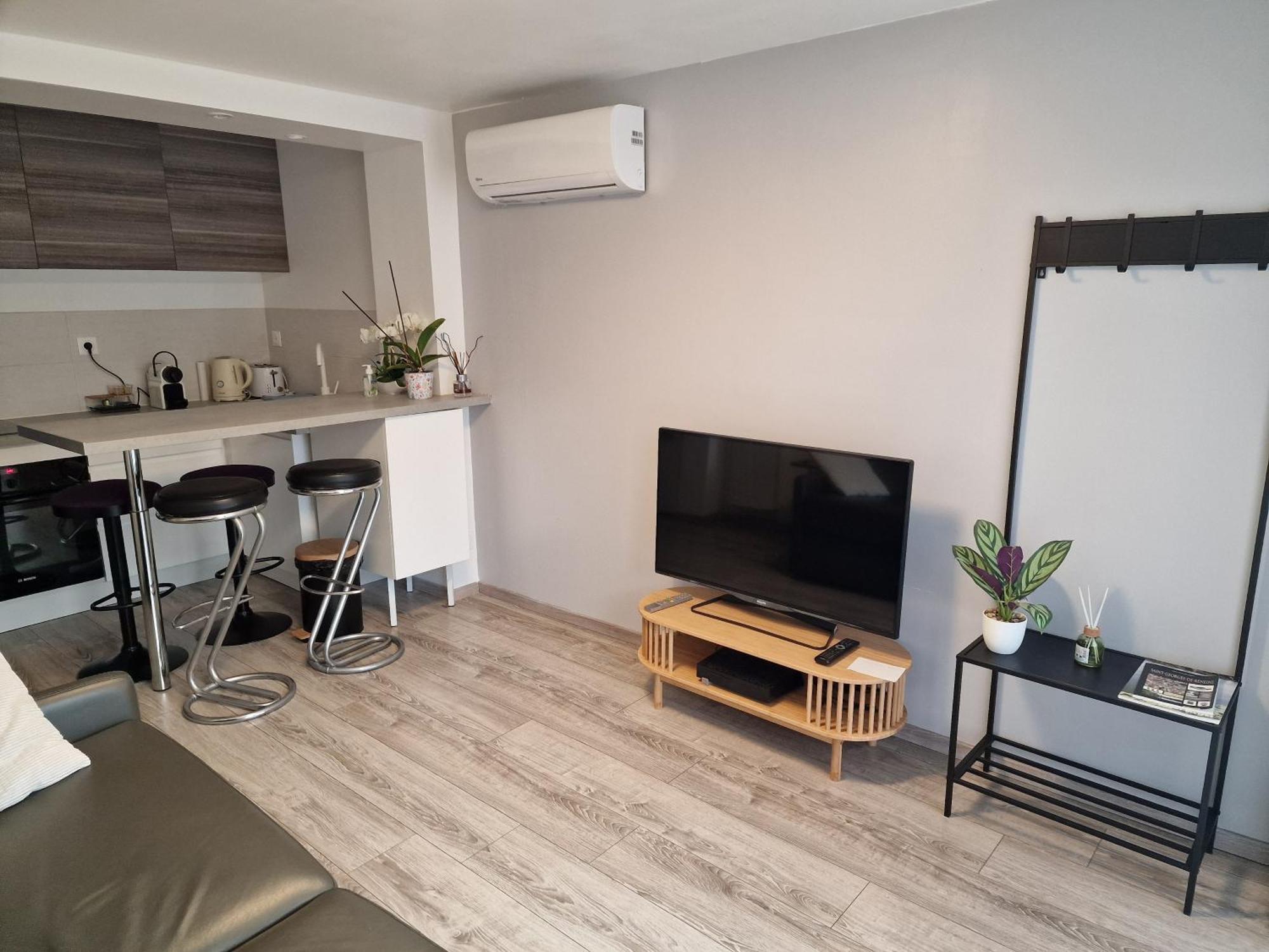 Spacieux Studio Dans Le Beaujolais Saint-Georges-de-Reneins Dış mekan fotoğraf